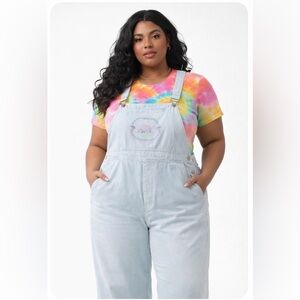 Disney Light Blue Women's Jeans Overalls